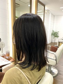 人生初ヘアカラー