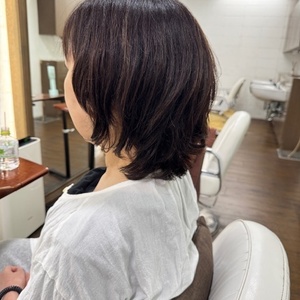 デジタルパーマで軽やかに　
