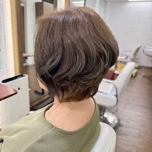 パーマでテンションあがる　