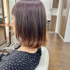 周りから好評だったボブ　