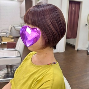 秋冬のハイライトカラー　