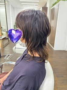 定番ウルフパーマ　