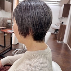 立体感カットで冬にスッキリ