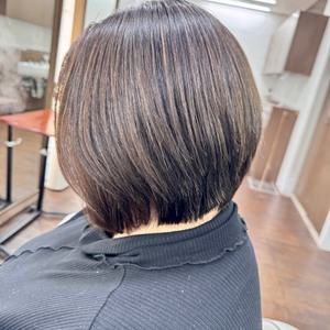 ナチュラル系ハイライトで白髪ぼかし　