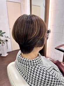 レディライクなショート　