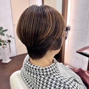 レディライクなショート　