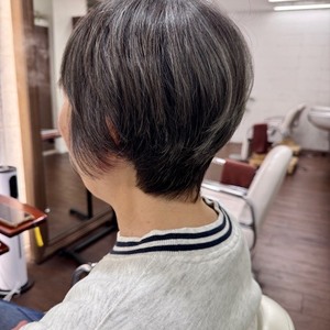 頭の形を綺麗に見せる　