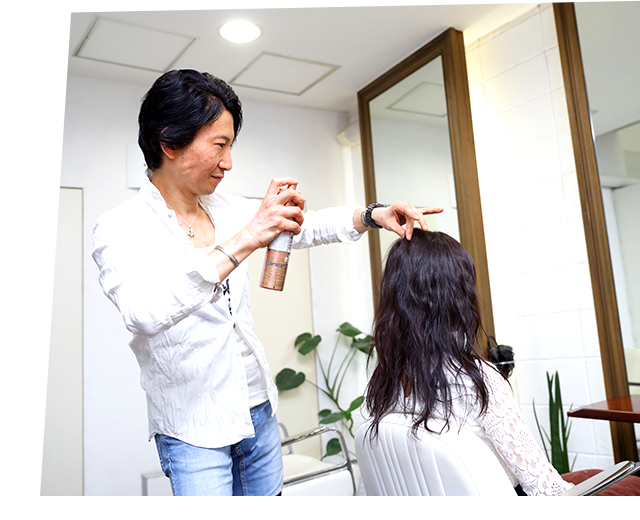 ヘアビューティーだけでなく 心からリラックスして頂けるサロン Hi-De