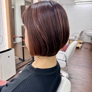 脱白髪染めカラー（白髪ぼかし）blog