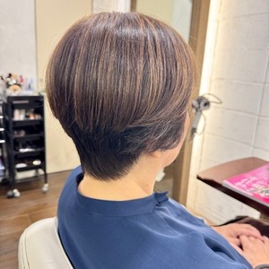 脱白髪染めカラー（白髪ぼかし）blog